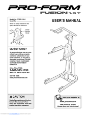 ProForm PFBE1416.0 User Manual