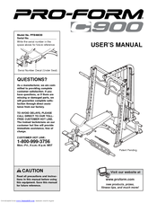 ProForm PFB48030 User Manual