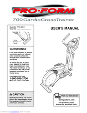 Pro-Form PFEL39014 User Manual
