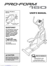 Pro-Form PFEL8947.0 User Manual