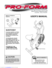 Pro-Form PFEX25121 User Manual
