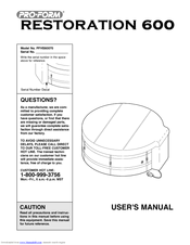ProForm PFHS60070 User Manual