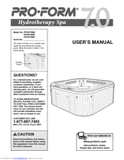 ProForm PFSB73900 User Manual