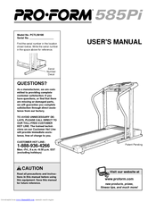 ProForm PCTL59190 User Manual