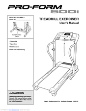 ProForm 831.29604.2 User Manual