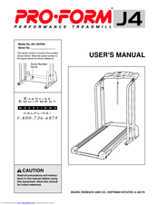 ProForm 831.297062 User Manual