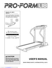 ProForm 831.298071 User Manual