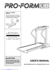 ProForm 831.298072 User Manual