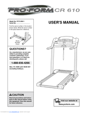 Proform cr610 treadmill new arrivals