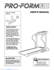 ProForm PFTL49490 User Manual