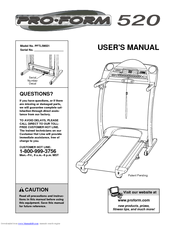 ProForm PFTL59021 User Manual