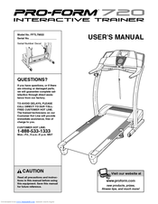 ProForm PFTL79022 User Manual