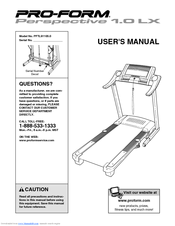 ProForm PFTL91105.0 User Manual