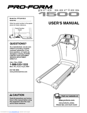 Pro-Form PFTL94105.0 User Manual