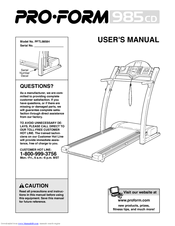 Pro-Form PFTL98584 User Manual