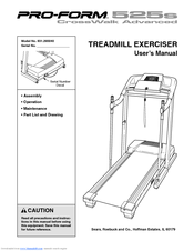 ProForm CROSSWALK ADVANCED 525s User Manual