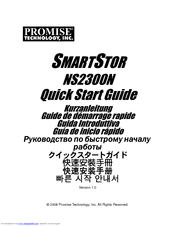 Promise Technology SmartStor NS2300N Quick Start Manual