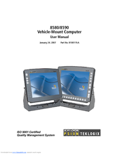 Psion Teklogix Vehicle-Mount Computer 8580 User Manual