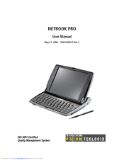 Psion Teklogix Netbook Pro none User Manual