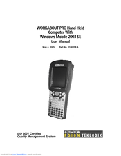 Psion Teklogix WORKABOUT PRO User Manual
