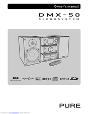 Pure Acoustics DMX-50 Owner's Manual