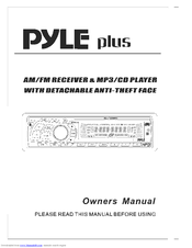 Pyle Plus AM/FM Receiver/MP3/CD Player Owner's Manual