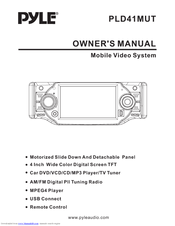 Pyle Mobile Video System PLD41MUT Owner's Manual