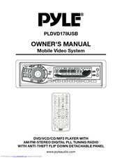PYLE Audio PLDVD178USB Owner's Manual