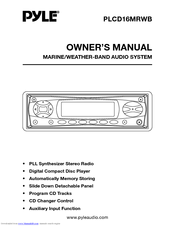 PYLE Audio PLCD16MRWB Owner's Manual