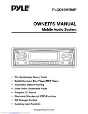 PYLE Audio PLCD18MRMP Owner's Manual