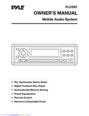 Pyle PLCD67 Owner's Manual