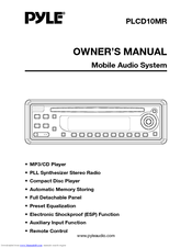 Pyle PLCD10MR Owner's Manual