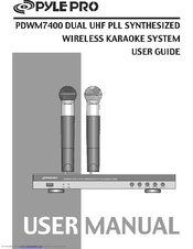 Pyle Pro PDWM7400 User Manual