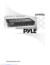 Pyle ple420p Owner's Manual