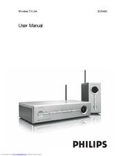 Philips SLV5400/05 User Manual