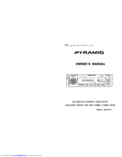 Pyramid CDR22P Owner's Manual