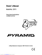 Pyramid CR-71 Owner's Manual