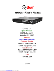 Q-See QSD2014 User Manual