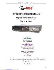 Q-See QSTD2408C8-320 User Manual