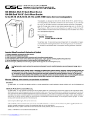 QSC QM-SW User Manual