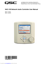 QSC NAC-100-WH User Manual