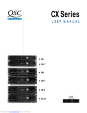 Qsc CX4T Manuals | ManualsLib