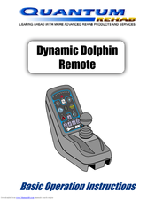 Quantum Dynamic Dolphin Remote Operation Instructions Manual