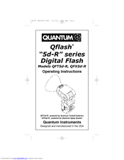 Quantum Instruments QFT5d-R Operating Instructions Manual