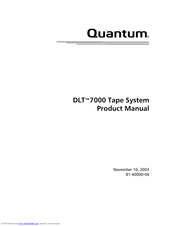 Quantum 7000DLT Series Product Manual