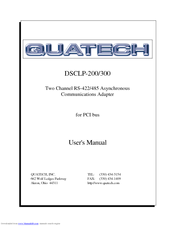 Quatech DSCLP-200 User Manual