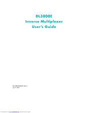 Quick Eagle Networks DL3800E User Manual