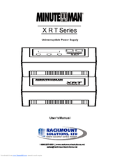Minuteman XRT2000 User Manual