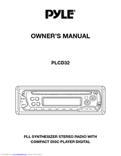 Pyle PLCD32 Owner's Manual