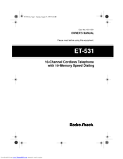 Radio Shack HD50LPW174 Owner's Manual